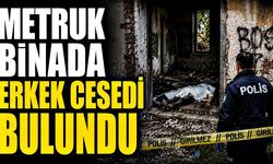 Metruk binada bir erkek cesedi bulundu