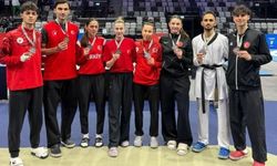 Milli taekwondoculardan 13 madalya