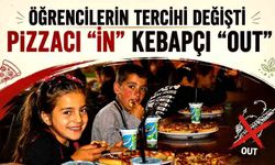 Öğrencilerin tercihi değişti Pizzacı “in” kebapçı “out”