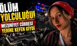 Sınavlarına ve mezuniyet törenine gidiyordu