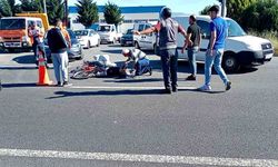 Otomobilin çarptığı yaşlı adam yaralandı