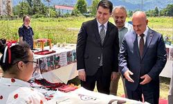 Özel öğrencilerin eserleri büyük beğeni topladı