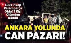 Ankara Yolunda Can Pazarı! Araçta Sıkıştılar
