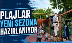 Plajlar yeni sezona hazırlanıyor