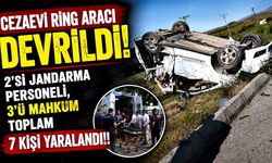 Cezaevi ring aracı hafif ticari araçla çarpıştı: 7 yaralı