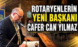 Rotaryenlerin yeni başkanı Cafer Can Yılmaz