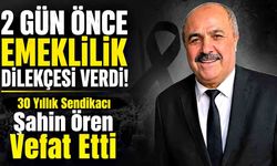 Emeklilik dilekçesini verdikten iki gün sonra kalp krizine yenik düştü