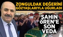 Zonguldak değerini gözyaşlarıyla uğurladı: Şahin Ören'e son veda