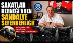 Sakatlar Derneği'nden Sandalye Seferberliği!