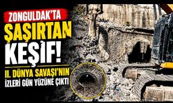 Bina yıkıldı sığınak ortaya çıktı