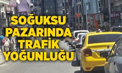 Soğuksu pazarında trafik yoğunluğu