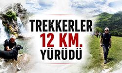 Trekkerler 12 km. yürüdü