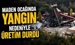 TTK maden ocağında yangın nedeniyle üretim durdu
