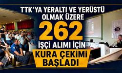 TTK'ya yeraltı ve yerüstü olmak üzere 262 işçi alımı için kura çekimi başladı
