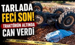 Traktörün altında kalan sürücü hayatını kaybetti