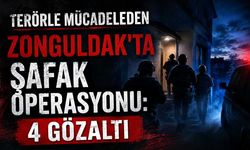 Terörle mücadeleden Zonguldak'ta şafak operasyonu: 4 gözaltı