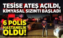 Sanayide panik! Silahlı saldırı sonrası kimyasal sızıntı