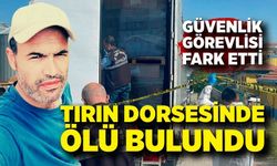 Park halindeki tırın dorsesinde ölü bulundu