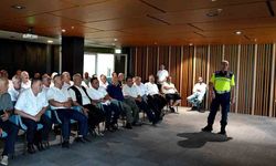 Trafikte uyulması gerekenler kurallar anlatıldı