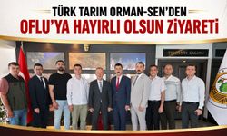 Türk Tarım Orman-Sen'den Bölge Müdürü Halil Oflu'ya ziyaret