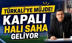 Türkali'ye müjde! Kapalı halı saha geliyor