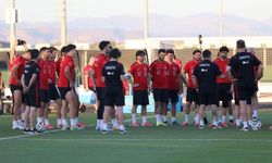 A Milli Futbol Takımı, ABD maçı hazırlıklarına devam etti