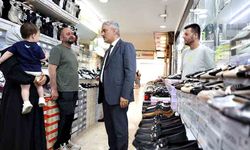 Vali Makas, esnaf ve vatandaşlarla buluştu