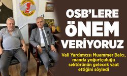OSB’lere önem veriyoruz