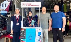 Vatandaşlara tütünün zararları anlatıldı