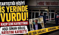 Tartıştığı Kişiyi İş Yerinde Vurdu! Kaçıp İzini Kaybettirdi