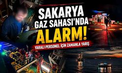 Yıldırım Sondaj Gemisi'ndeki yaralıyı Sahil Güvenlik kurtardı