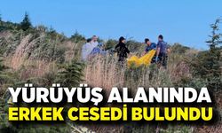 Yürüyüş alanında erkek cesedi bulundu