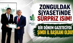Zonguldak siyasetinde sürpriz isim: Bir dönem gazeteciydi şimdi il başkanı oldu