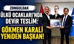 Zonguldak Ülkü Ocakları'nda devir teslim: Gökmen Karali yeniden başkan!