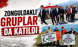 Zonguldaklı gruplar da katıldı