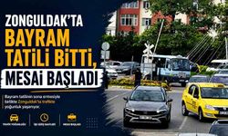 Zonguldak’ta Bayram Tatili Bitti, Mesai Başladı
