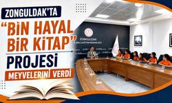 Zonguldak'ta “Bin Hayal Bir Kitap” projesi meyvelerini verdi
