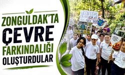 Zonguldak’ta Çevre Farkındalığı Oluşturdular