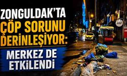 Zonguldak’ta çöp sorunu derinleşiyor: Merkez de etkilendi