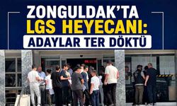 Zonguldak’ta LGS heyecanı: Adaylar ter döktü