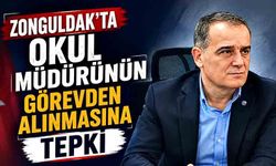 Zonguldak'ta okul müdürünün görevden alınmasına tepki