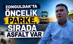 Zonguldak’ta öncelik parke, sırada asfalt var