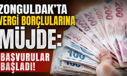 Zonguldak'ta vergi borçlularına müjde: Başvurular başladı!