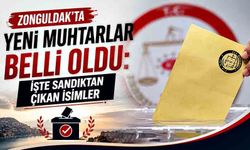 Zonguldak'ta yeni muhtarlar belli oldu: İşte sandıktan çıkan isimler
