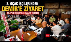 3. Ocak işçilerinden Demir’e ziyaret