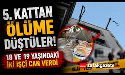 İnşaat asansörünün halatı koptu: 2 işçi hayatını kaybetti