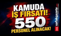 İş Arayanlara Müjde! Bakanlık 550 Personel İstihdam Edecek