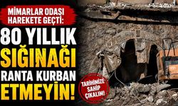 Mimarlar Odası Harekete Geçti: "80 Yıllık Sığınağı Ranta Kurban Etmeyin!"