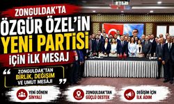 Zonguldak’ta Özgür Özel’in Yeni Partisi için ilk mesaj