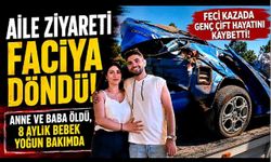 Uzman Çavuş ve Eşi Feci Kazada Hayatını Kaybetti! 8 Aylık Bebek Yaşam Savaşı Veriyor